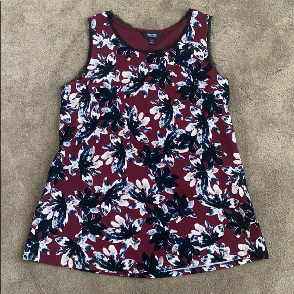 Simply Vera Vera Wang floral tunic - Picture 4 of 9